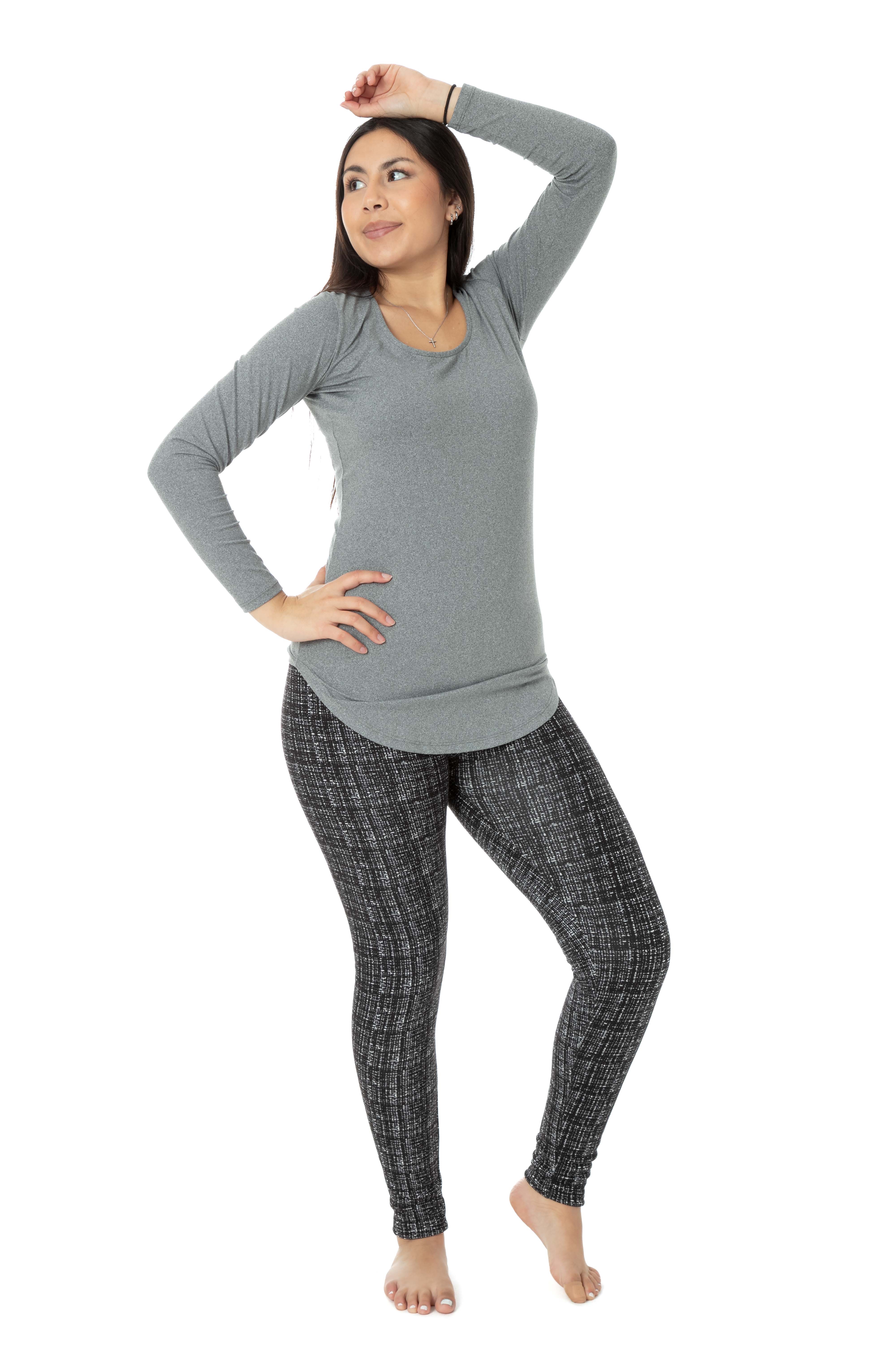 B&W Dream - Cozy Lined Leggings - Image 3