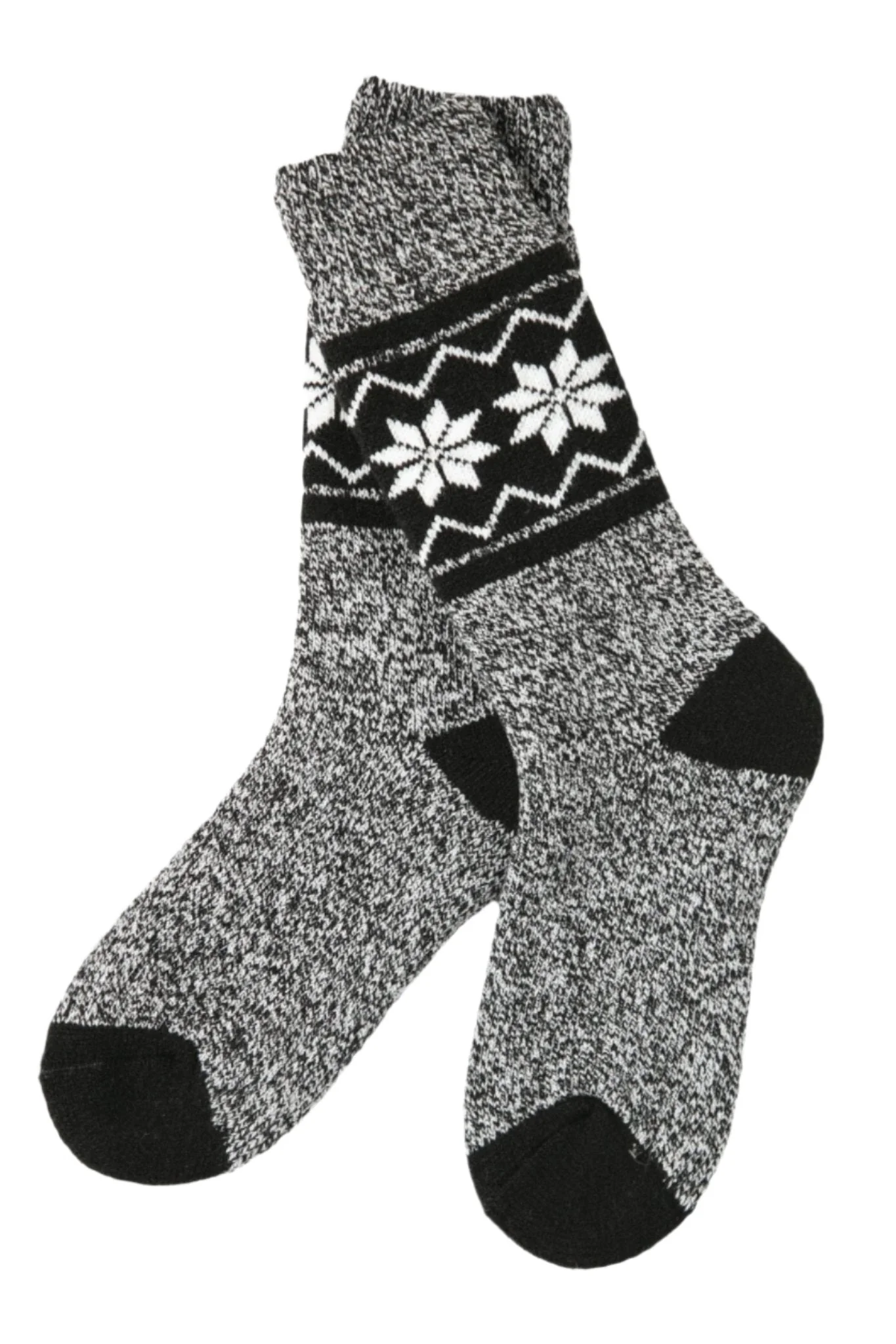 Black & Grey Marbled - Thermal Socks - Image 11