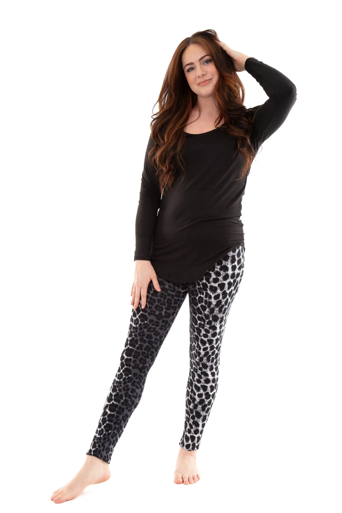 Black Panter - Cozy Lined Leggings - Image 4
