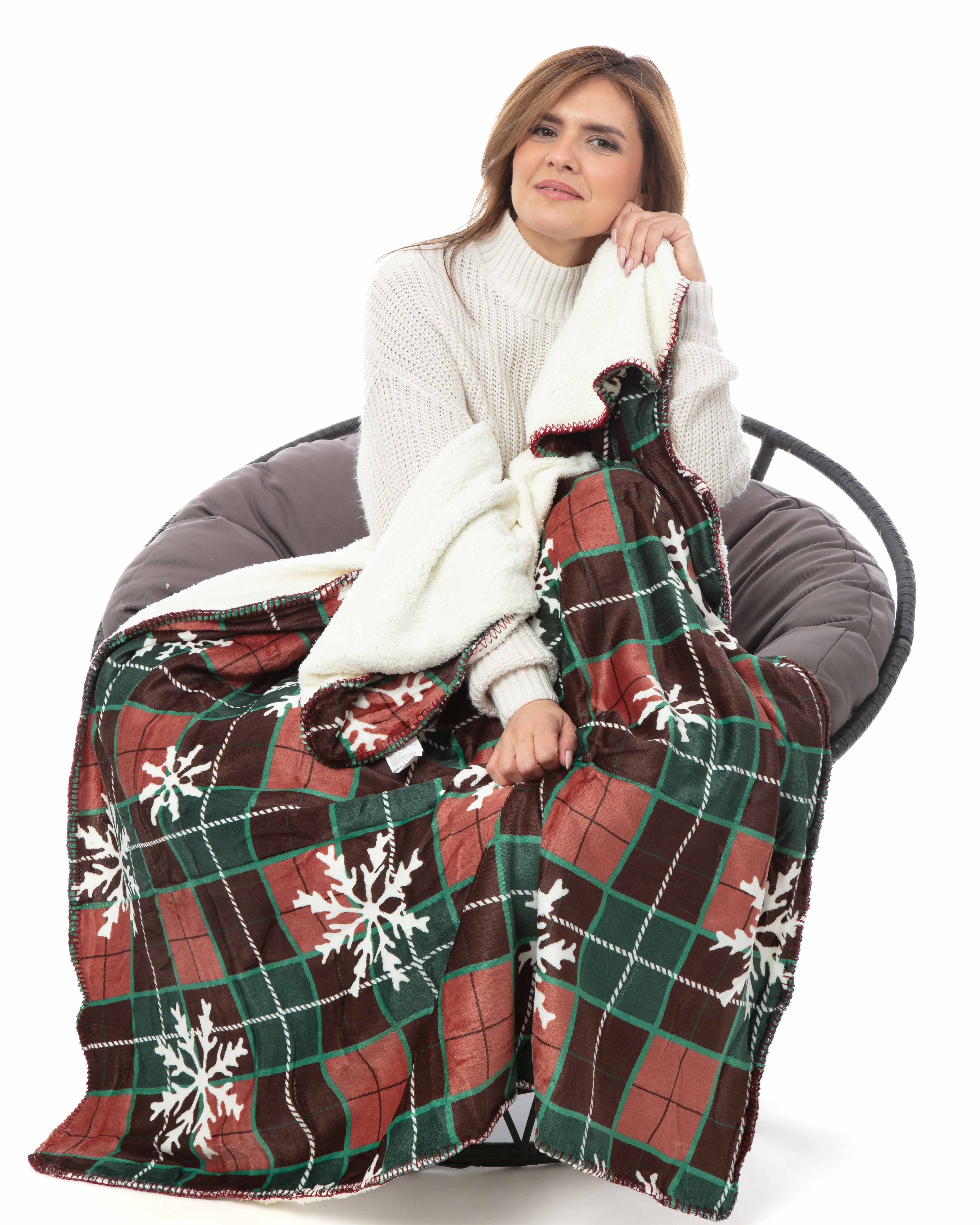 Christmas Magic - Sherpa Blanket - Image 4