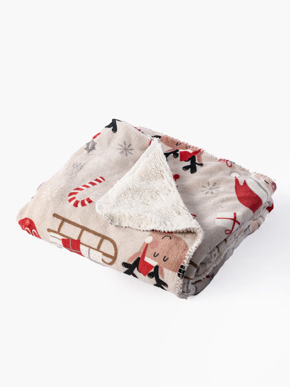 Cozy Claus - Sherpa Blanket - Image 9
