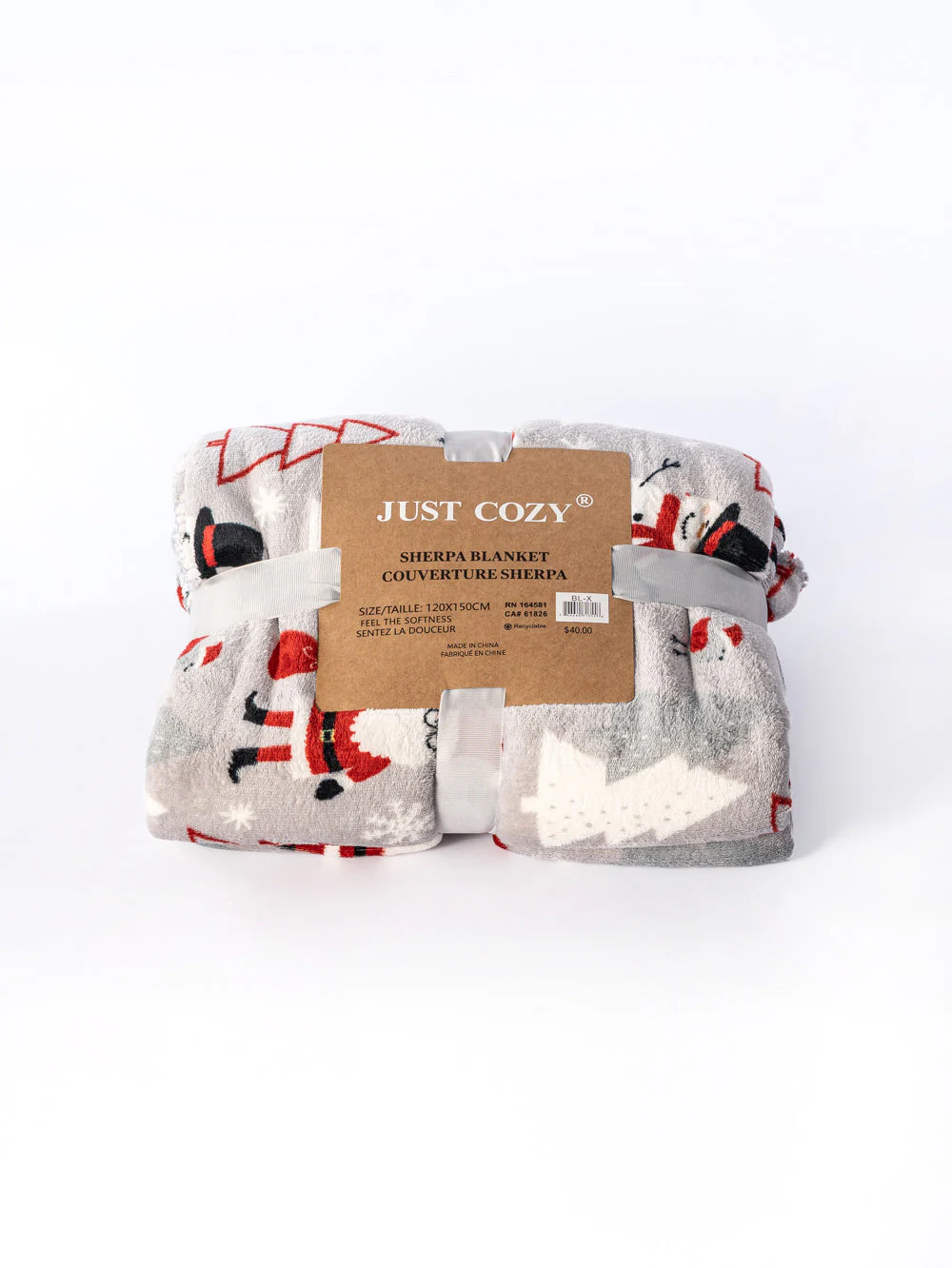 Cuddly Snowman - Sherpa Blanket - Image 6