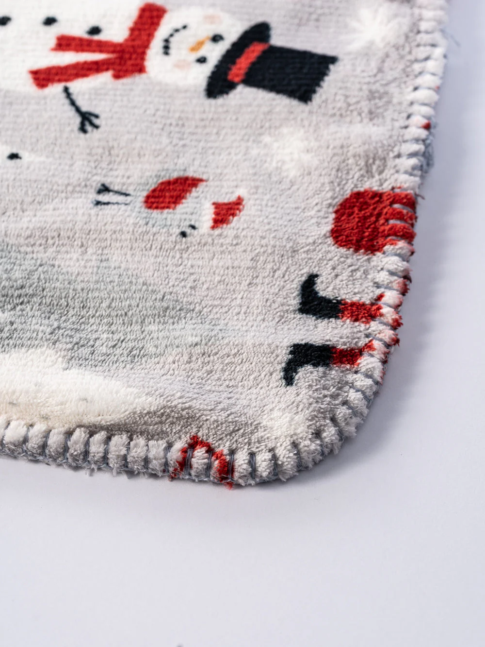 Cuddly Snowman - Sherpa Blanket - Image 8