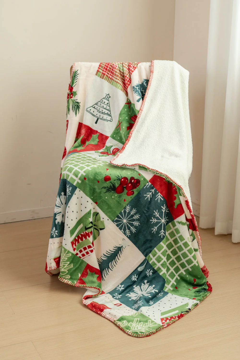 Enchanted Christmas - Sherpa Blanket - Image 6