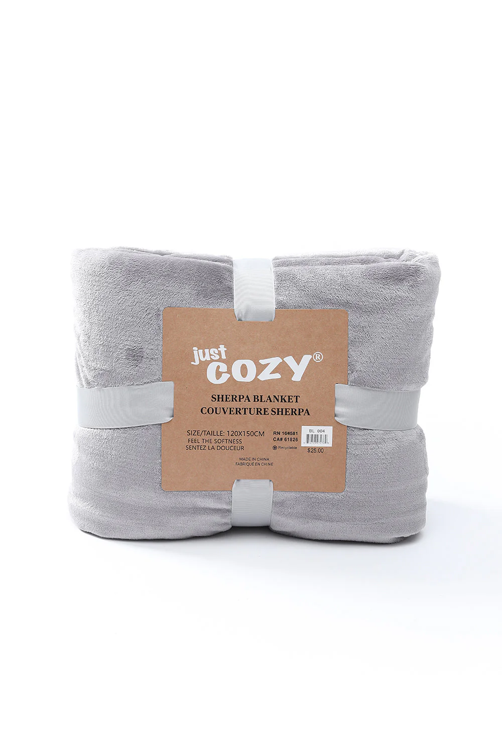 Grey - Sherpa Blanket - Image 7