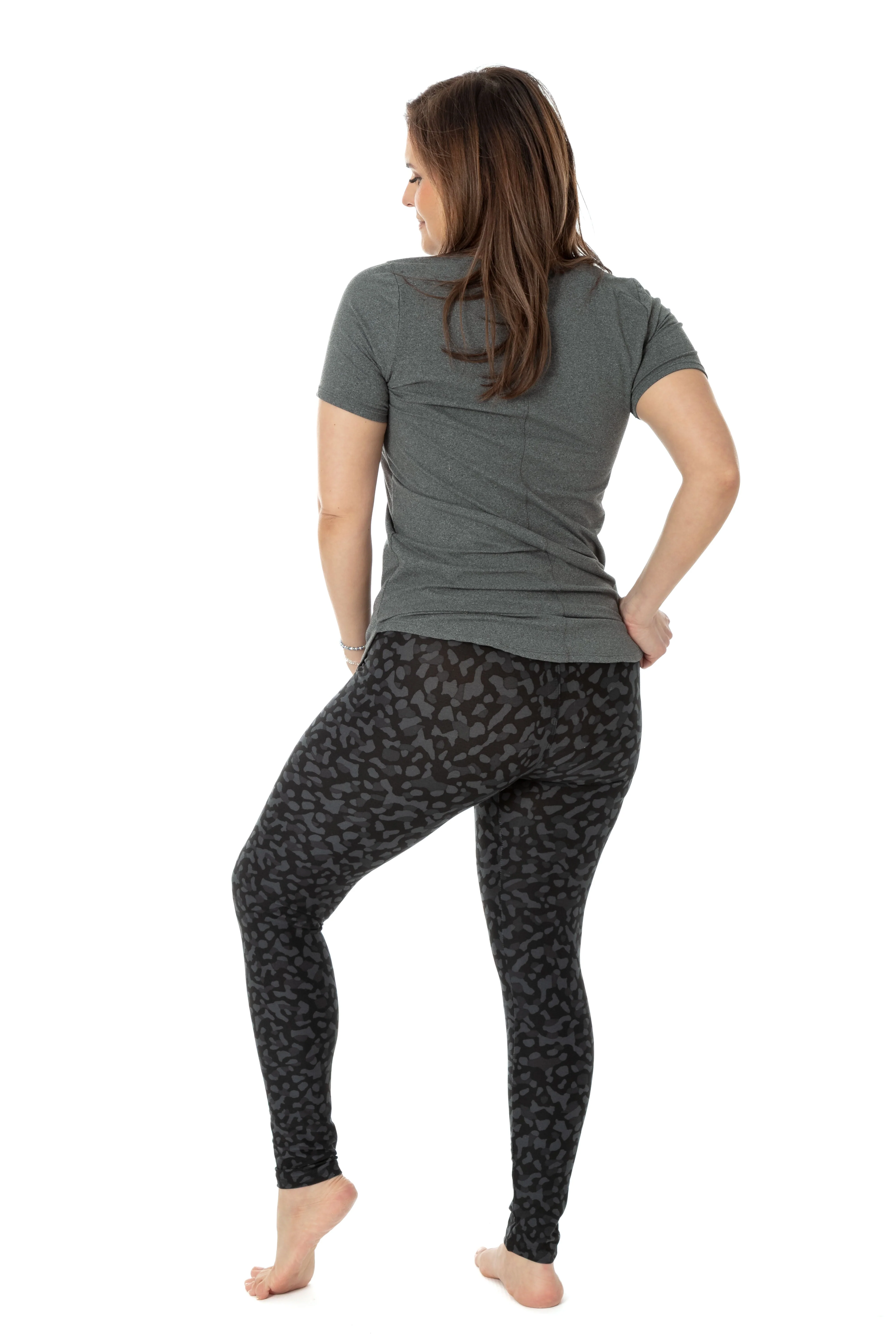 Grey Cheetah - All Season Leggings - Image 4