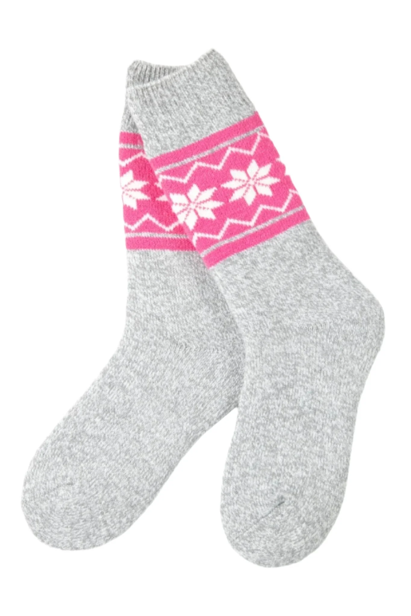 Grey & Pink - Thermal Socks - Image 8