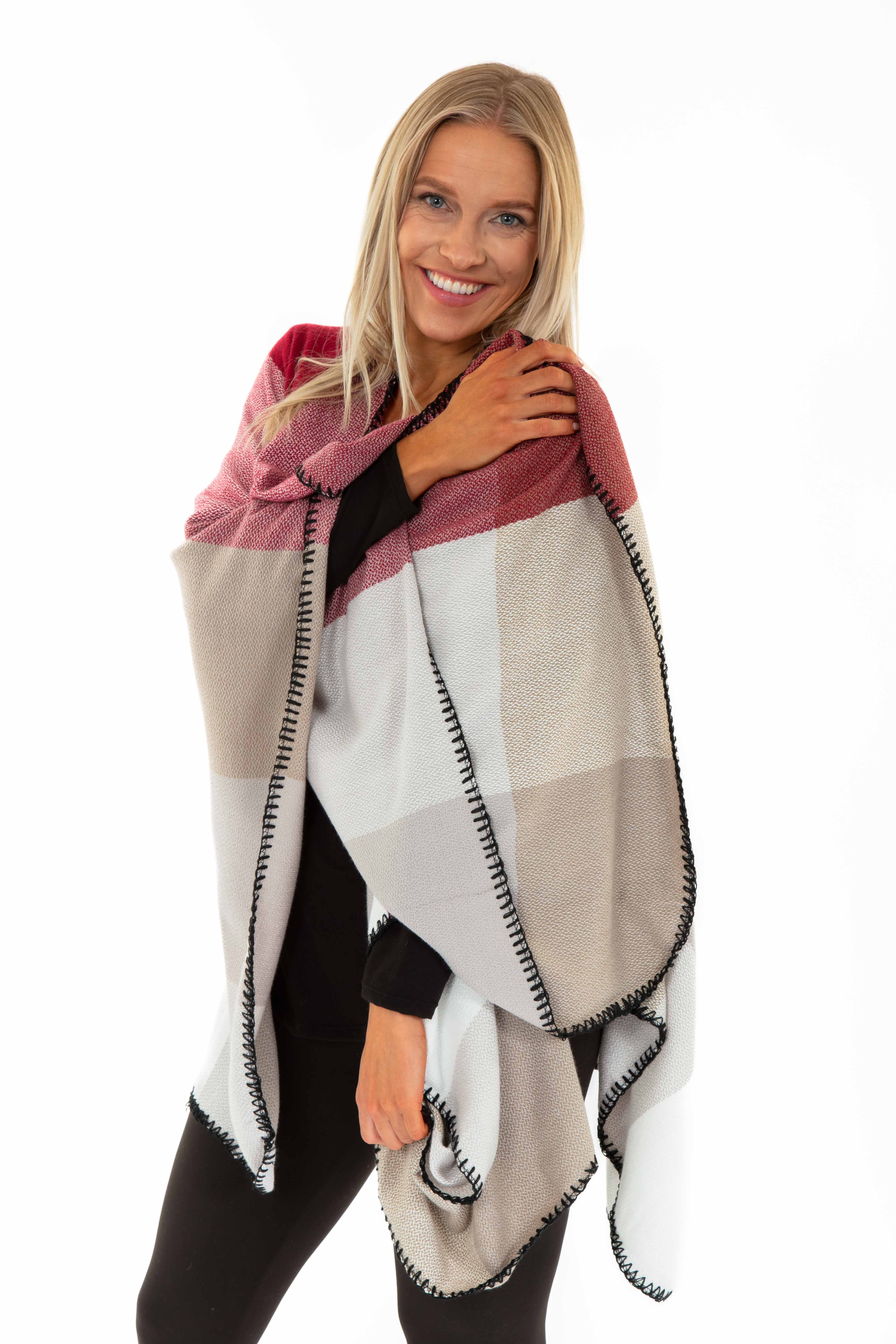 Karin - Poncho Scarf - Image 6