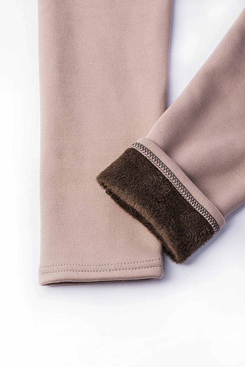 Latte - Cozy Lined Leggings - Image 5