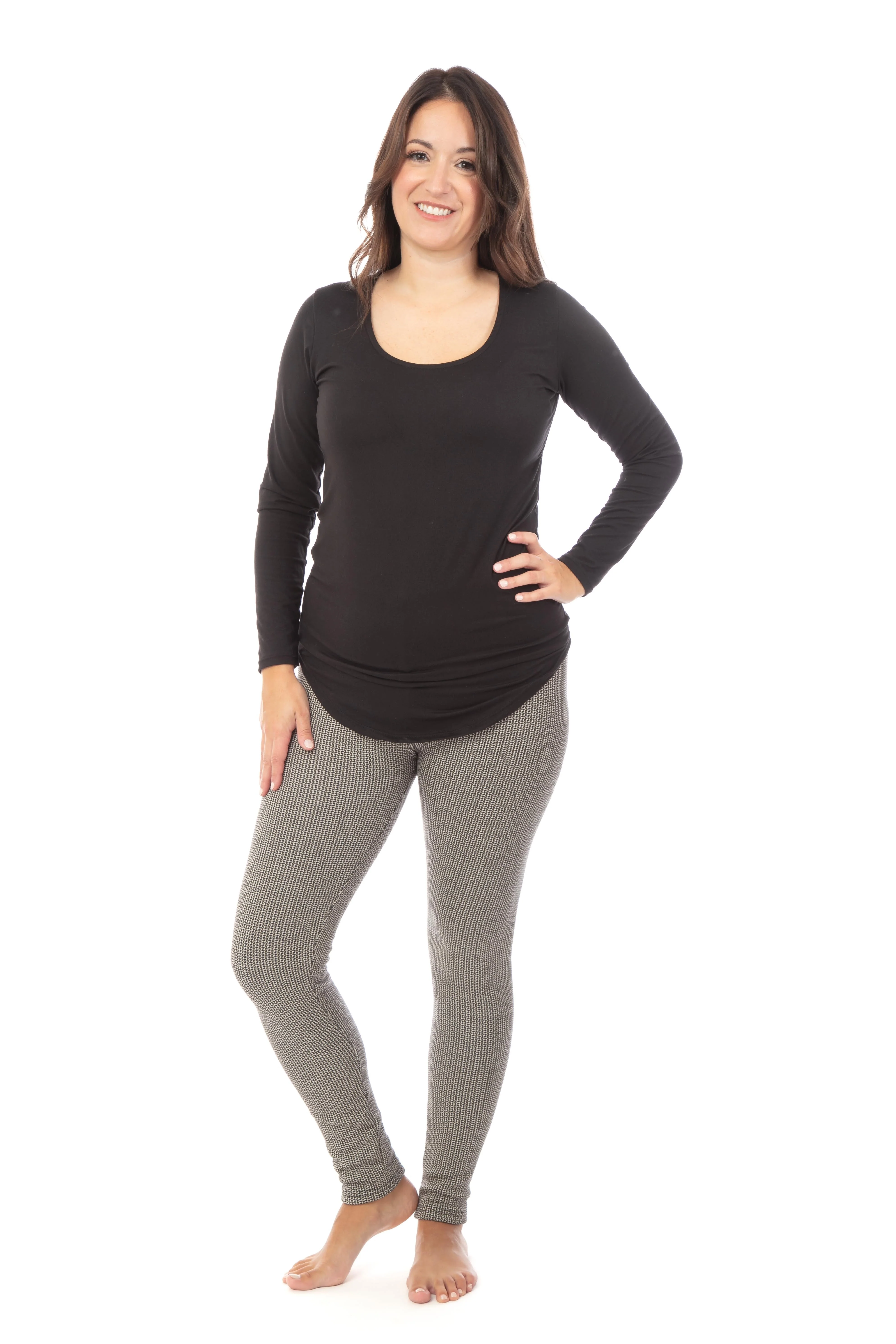 Little Chain - Cozy Lined Leggings - Image 2