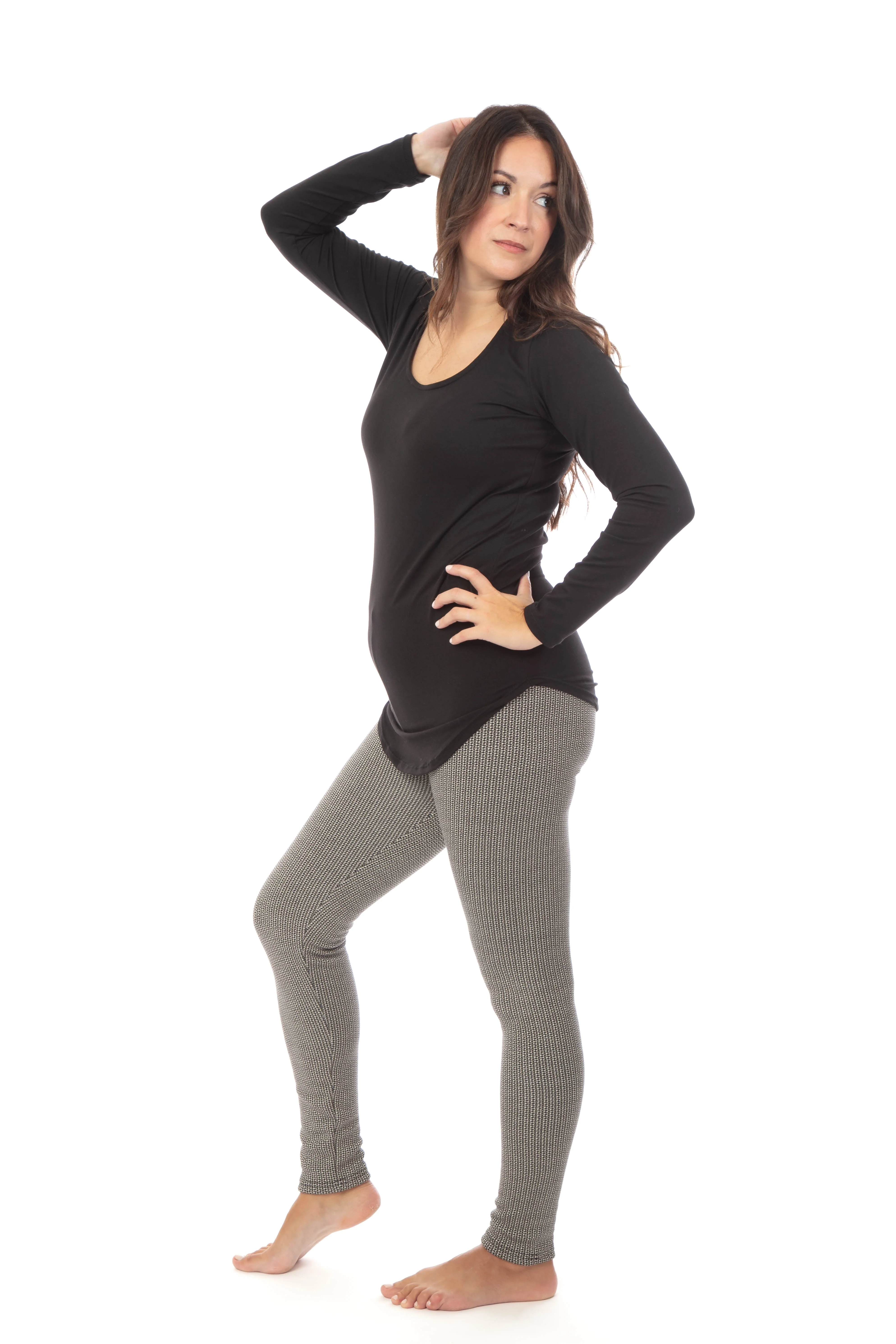 Little Chain - Cozy Lined Leggings - Image 6