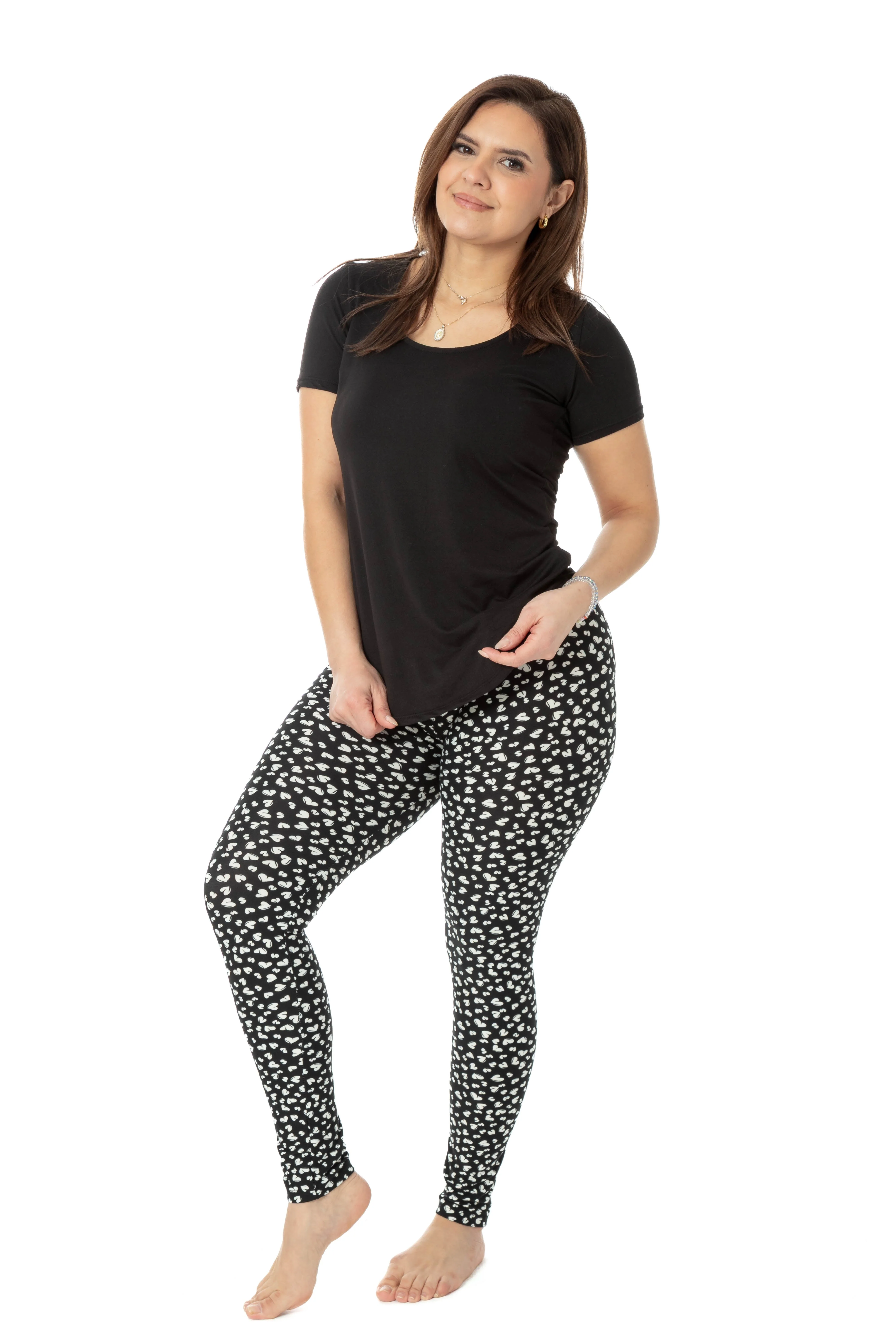 Little Hearts - All Season Leggings - Image 3