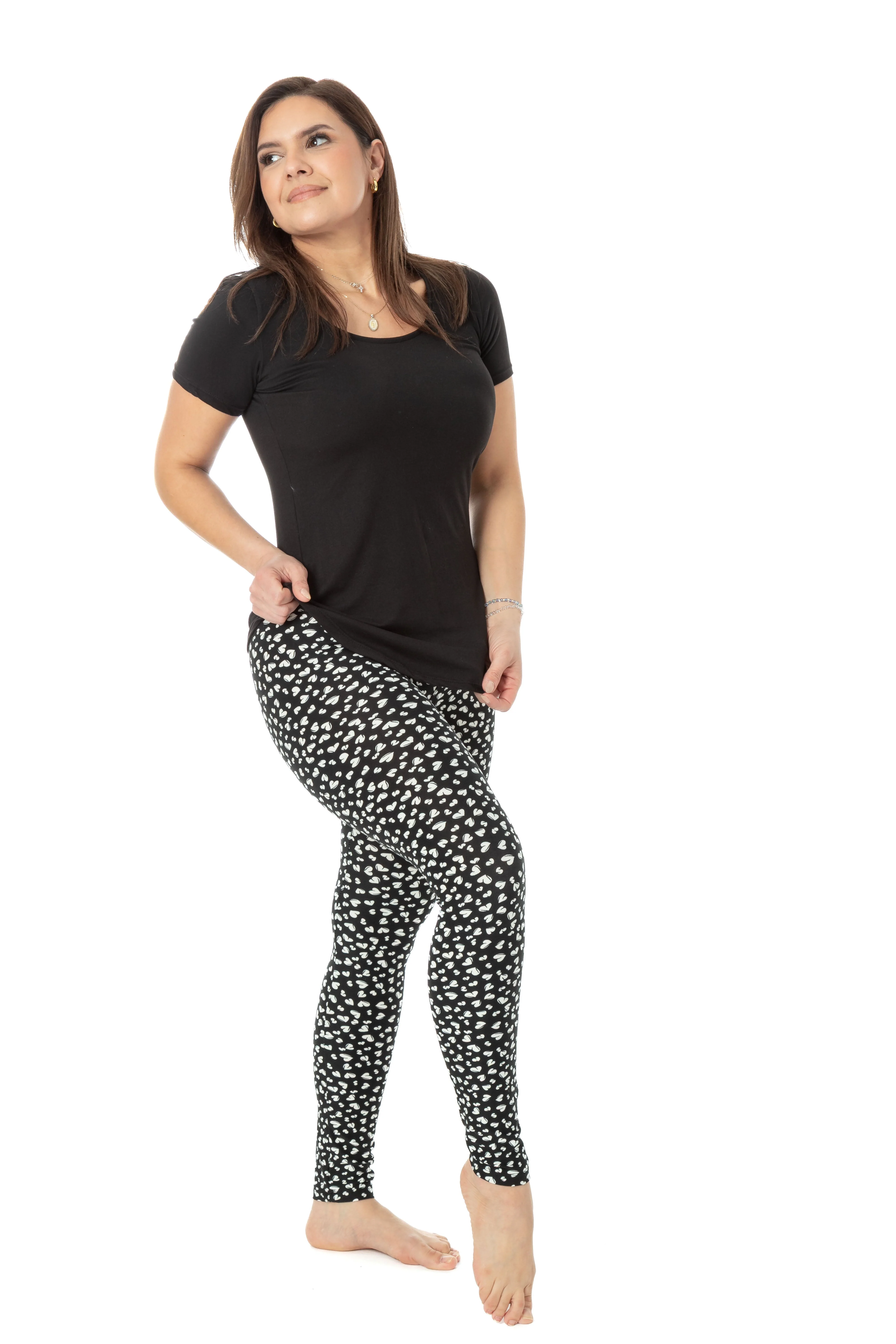 Little Hearts - All Season Leggings - Image 6