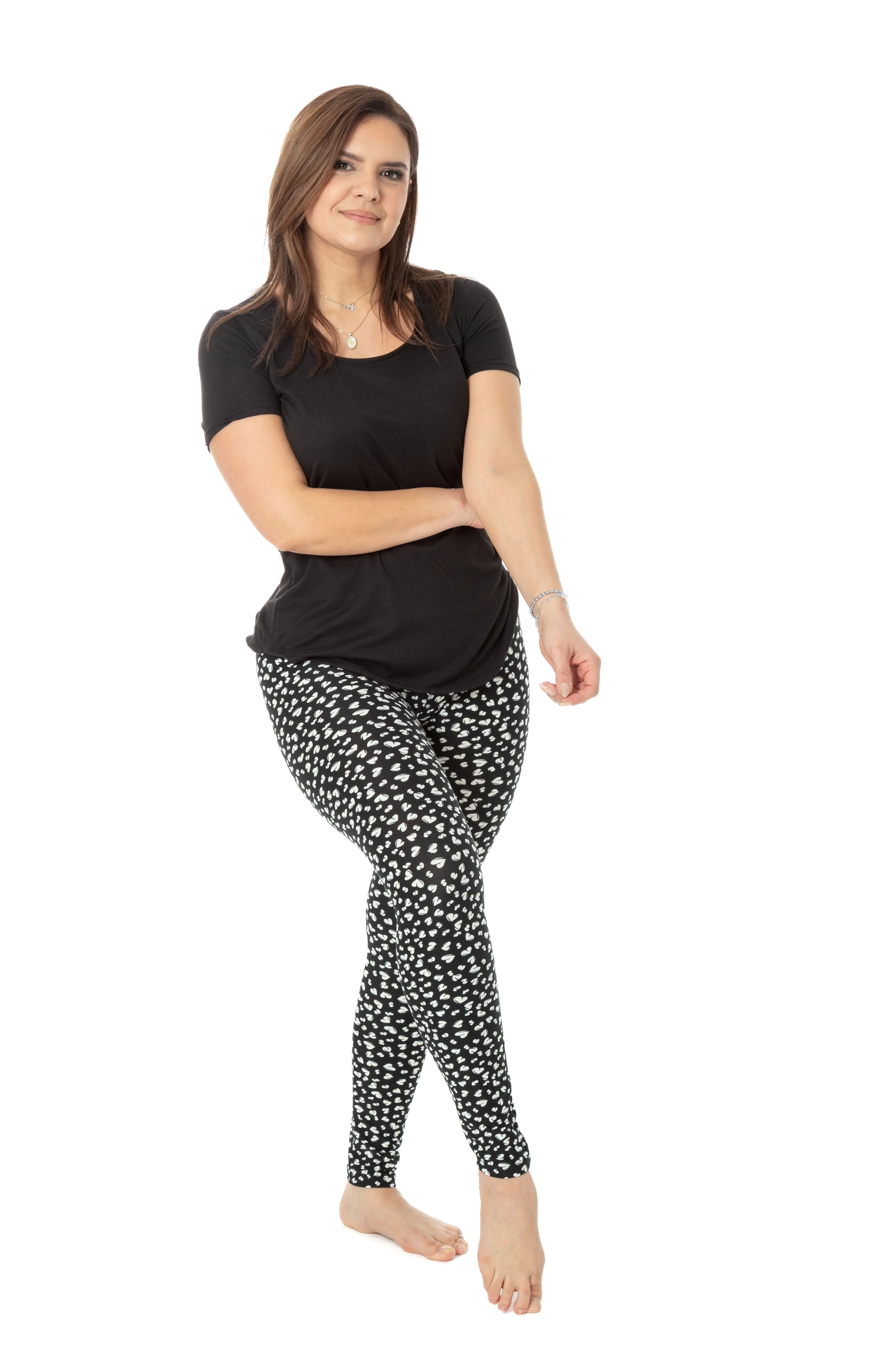 Little Hearts - All Season Leggings - Image 7