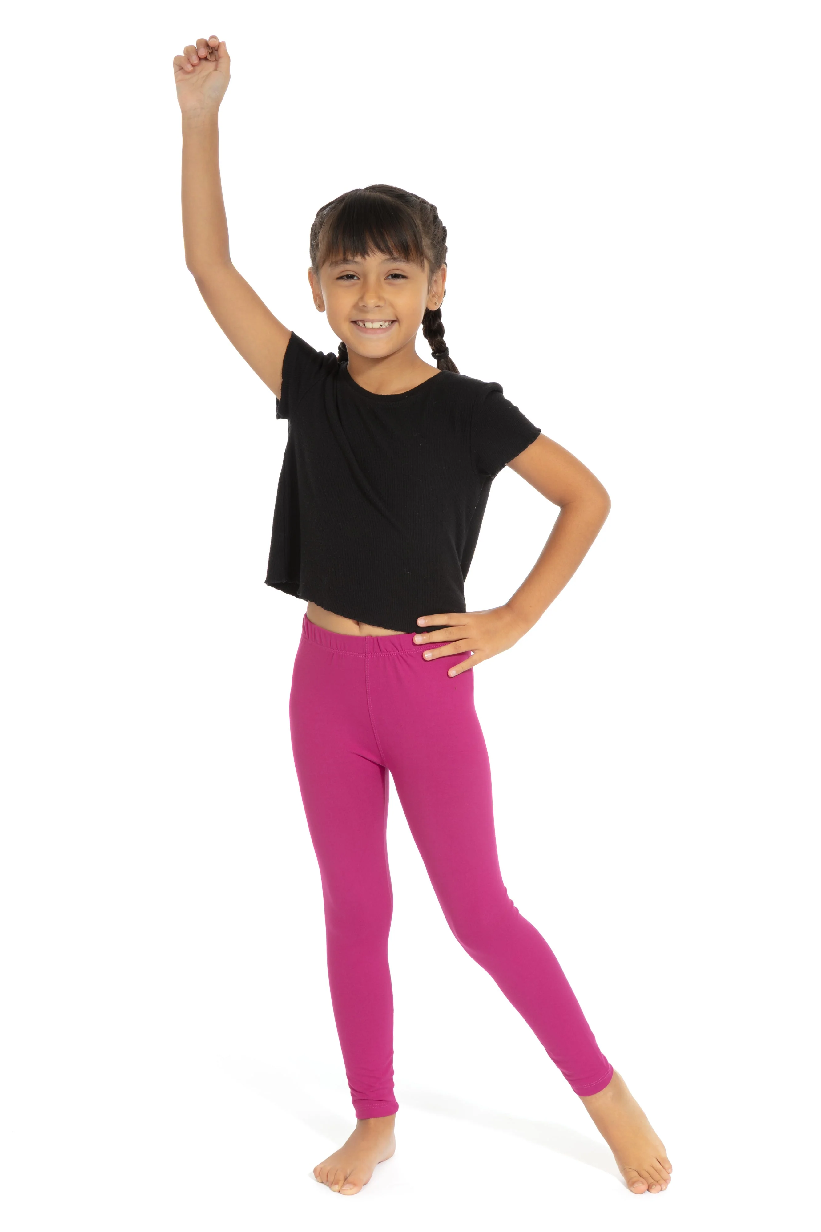 Magenta Kid's - All Season Leggings - Image 3