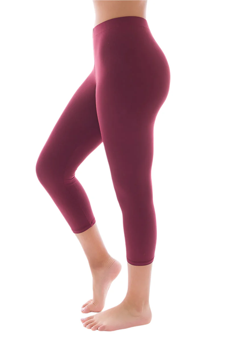 Maroon - Capris