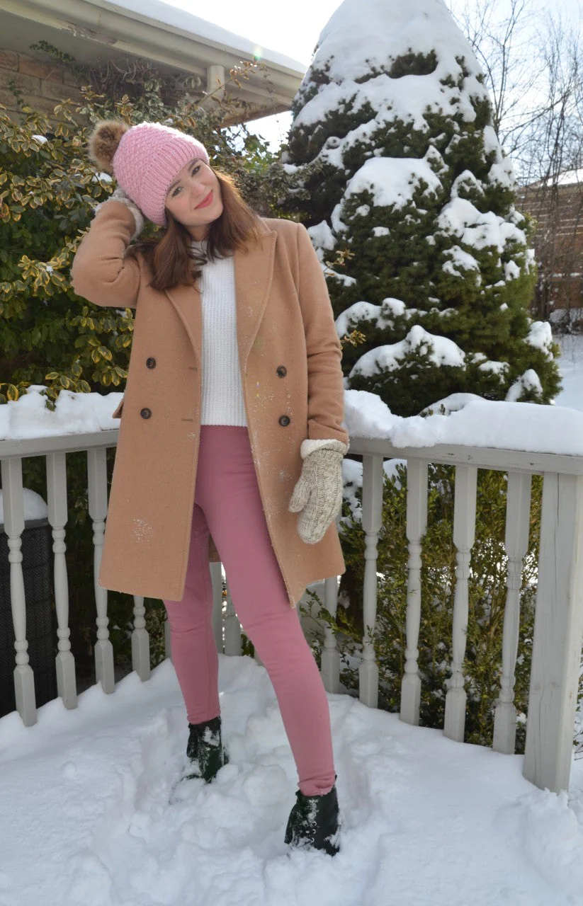 Pink - Cozy Lined Leggings - Image 8
