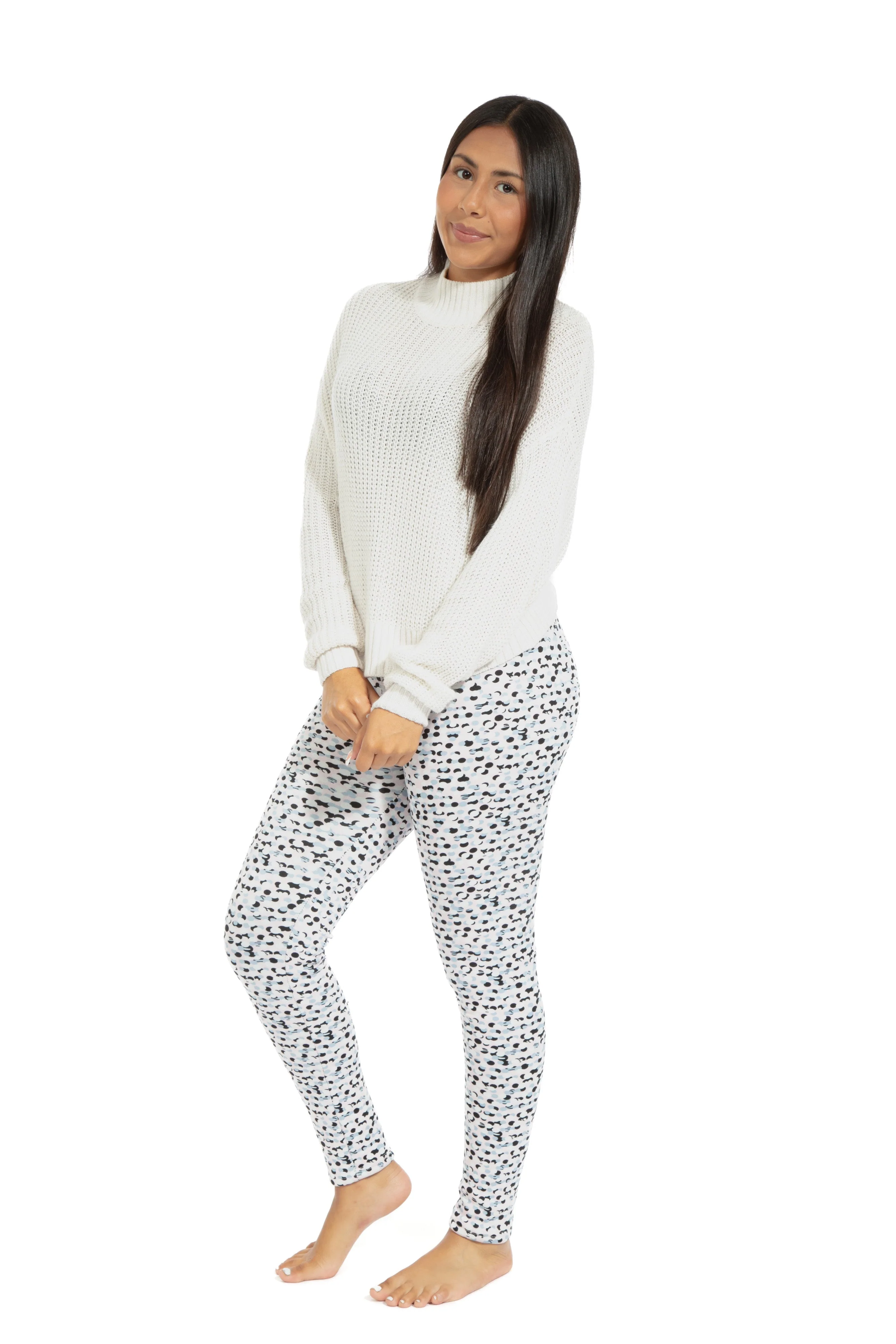 Polka - Cozy Lined Leggings - Image 6