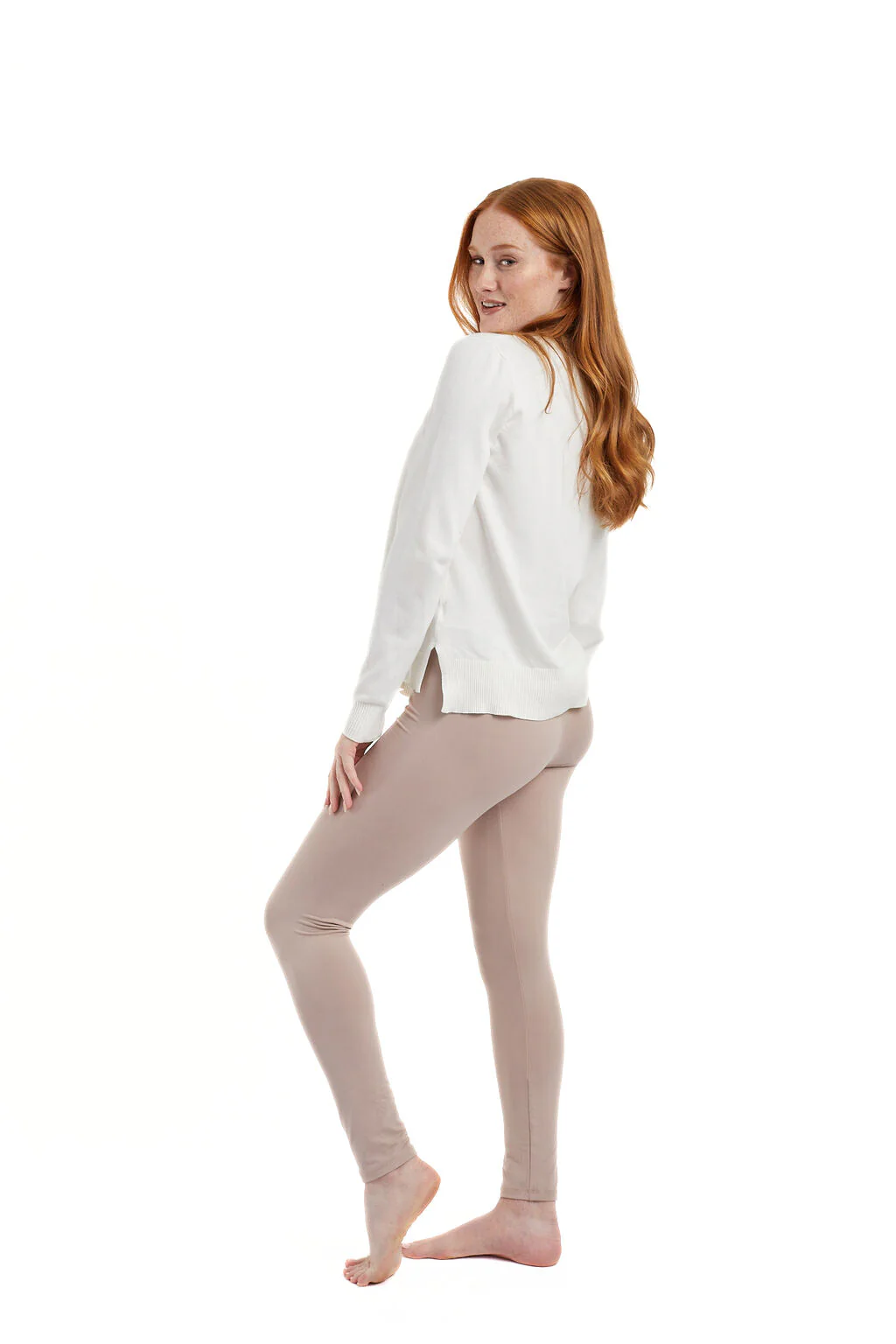 Dusty Pink - All Season Leggings - Image 2