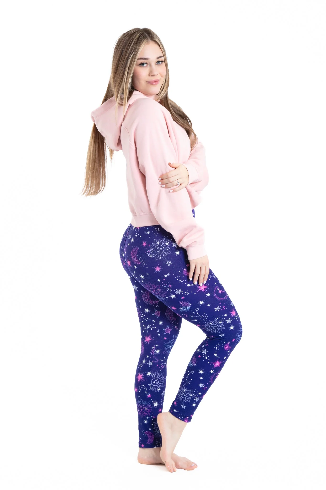 Purple Astral - All Season Leggings - Image 3