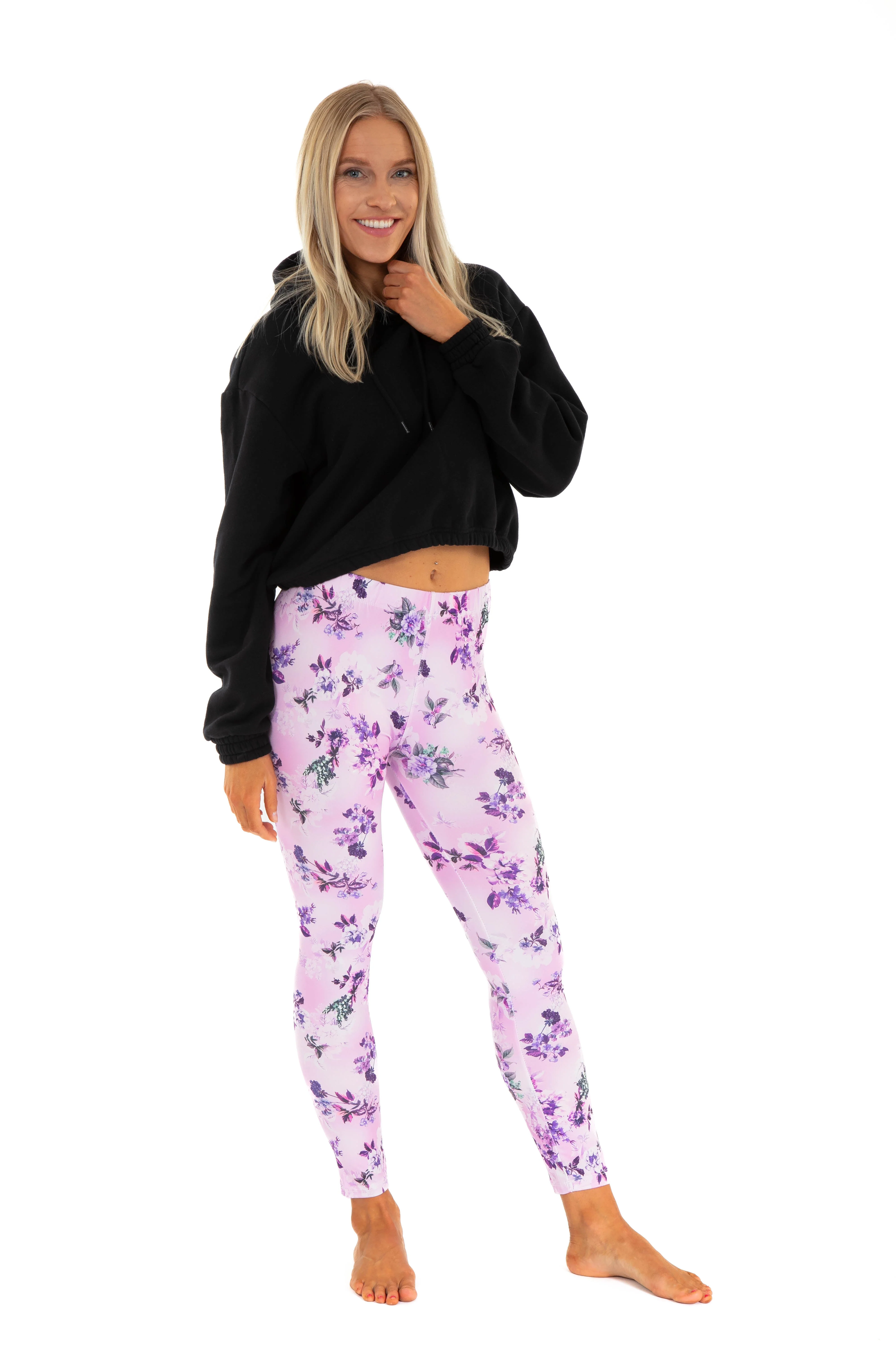 Purple Iris - All Season Leggings - Image 3