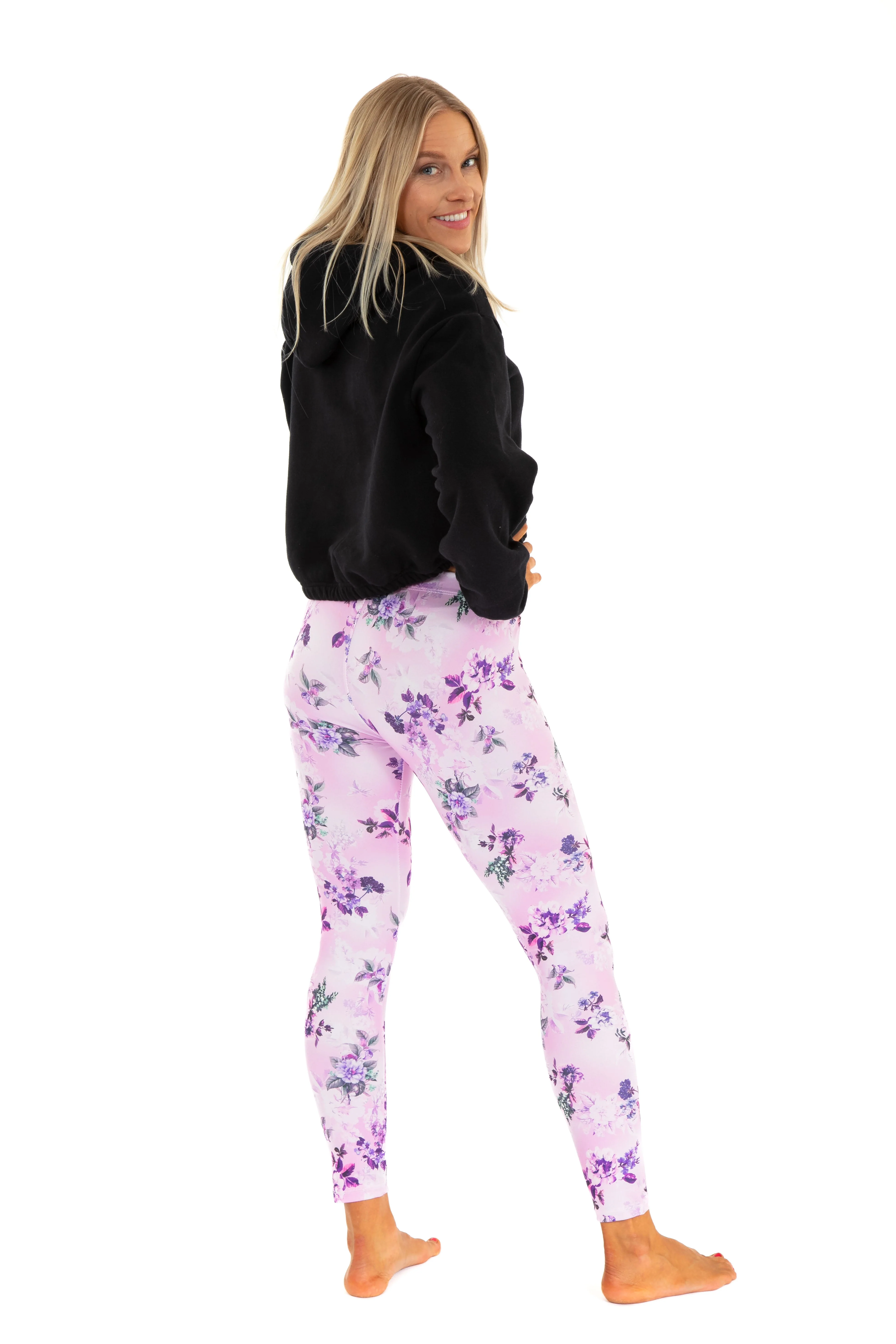 Purple Iris - All Season Leggings - Image 6