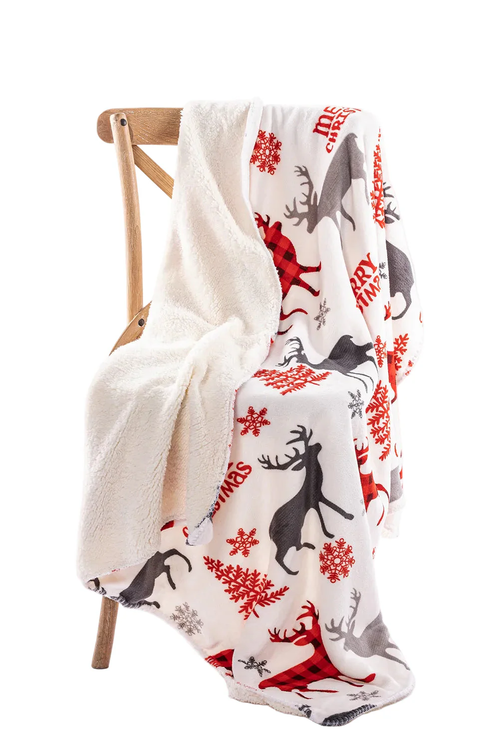 Red Moose - Sherpa Blanket - Image 4