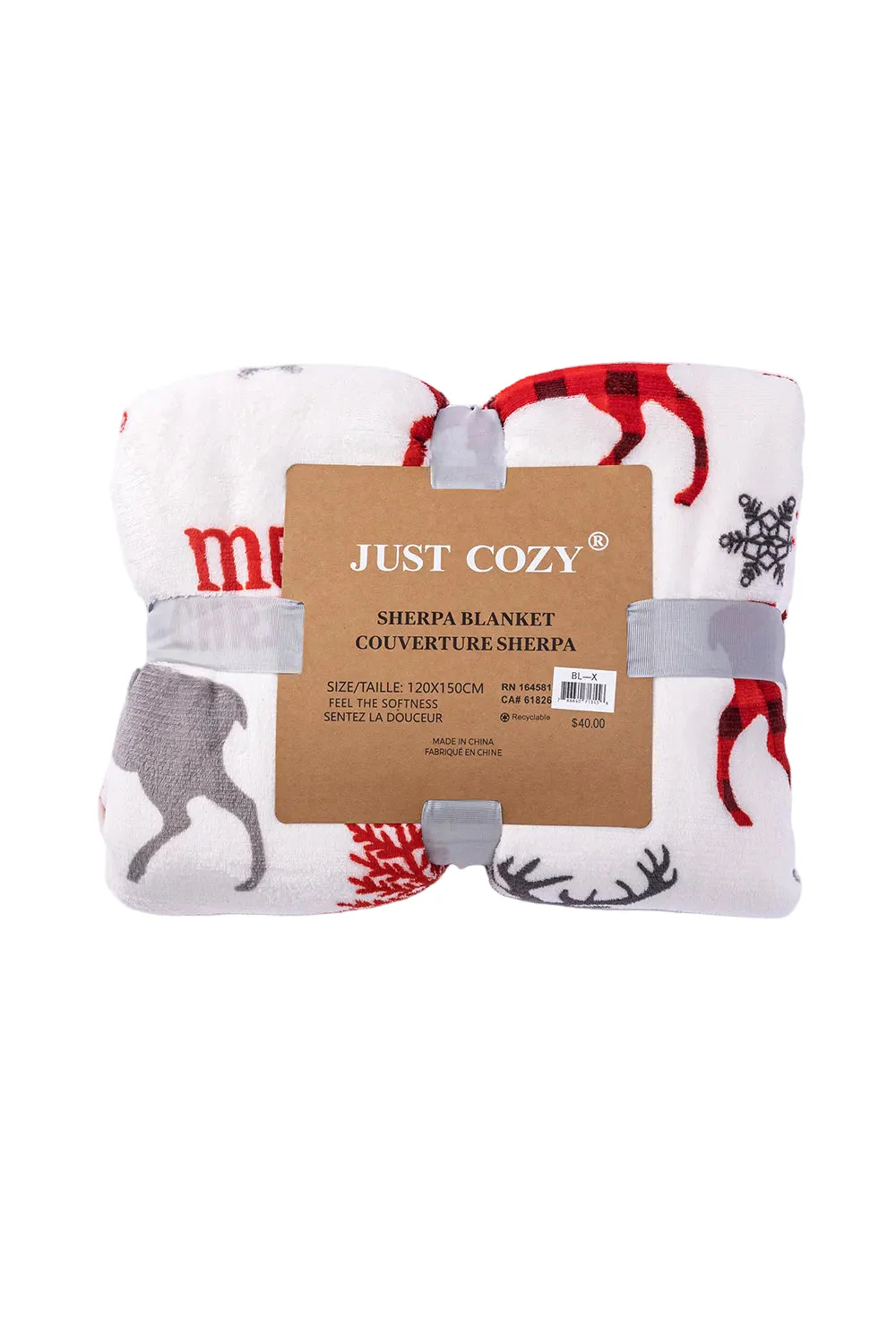 Red Moose - Sherpa Blanket - Image 5