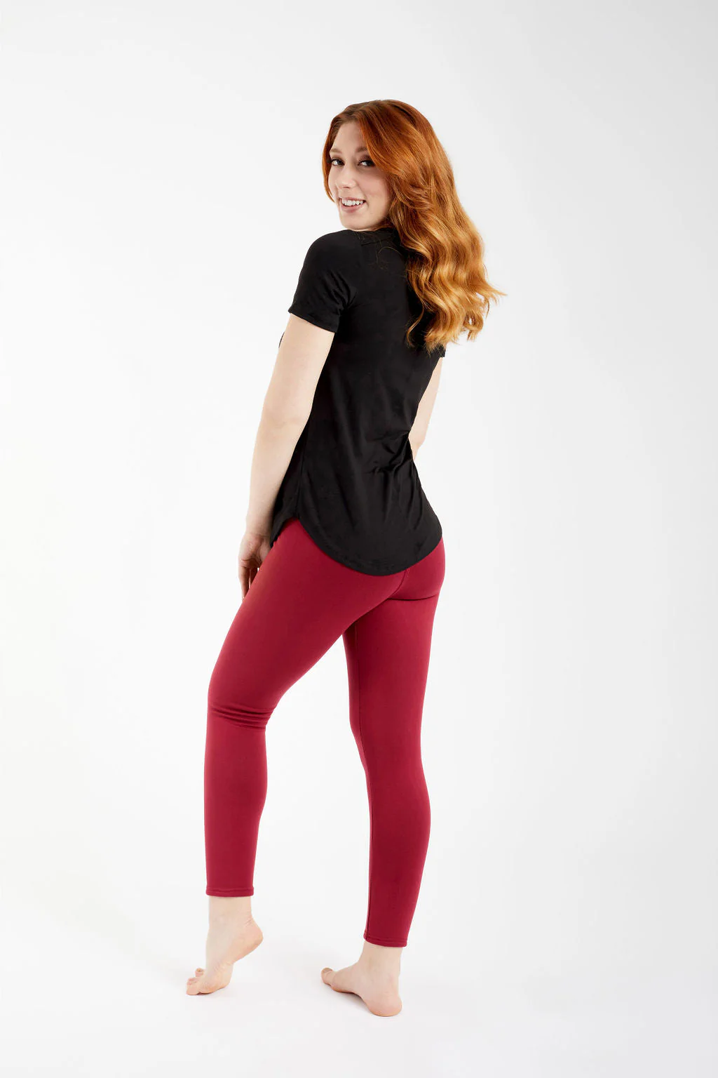 Red Velvet - Cozy Lined Leggings - Image 8