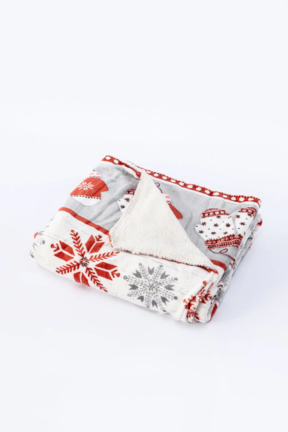 Snowy Forest - Sherpa Blanket - Image 7