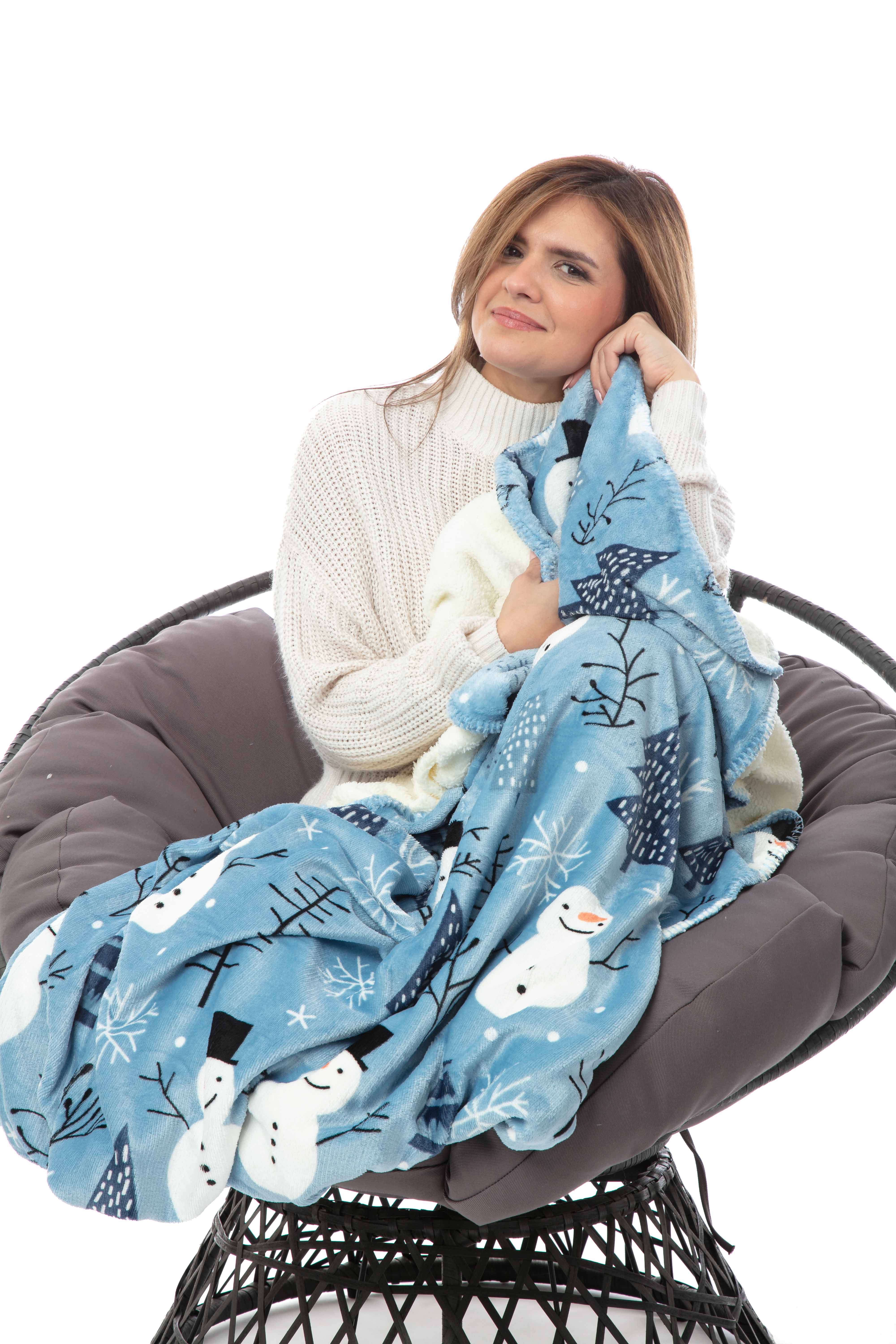Sweet Christmas - Sherpa Blanket - Image 3