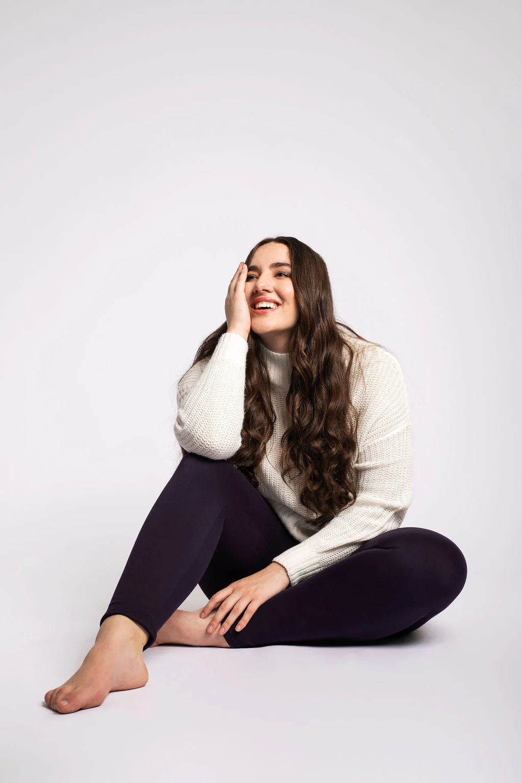 Violet - Cozy Lined Leggings - Image 4