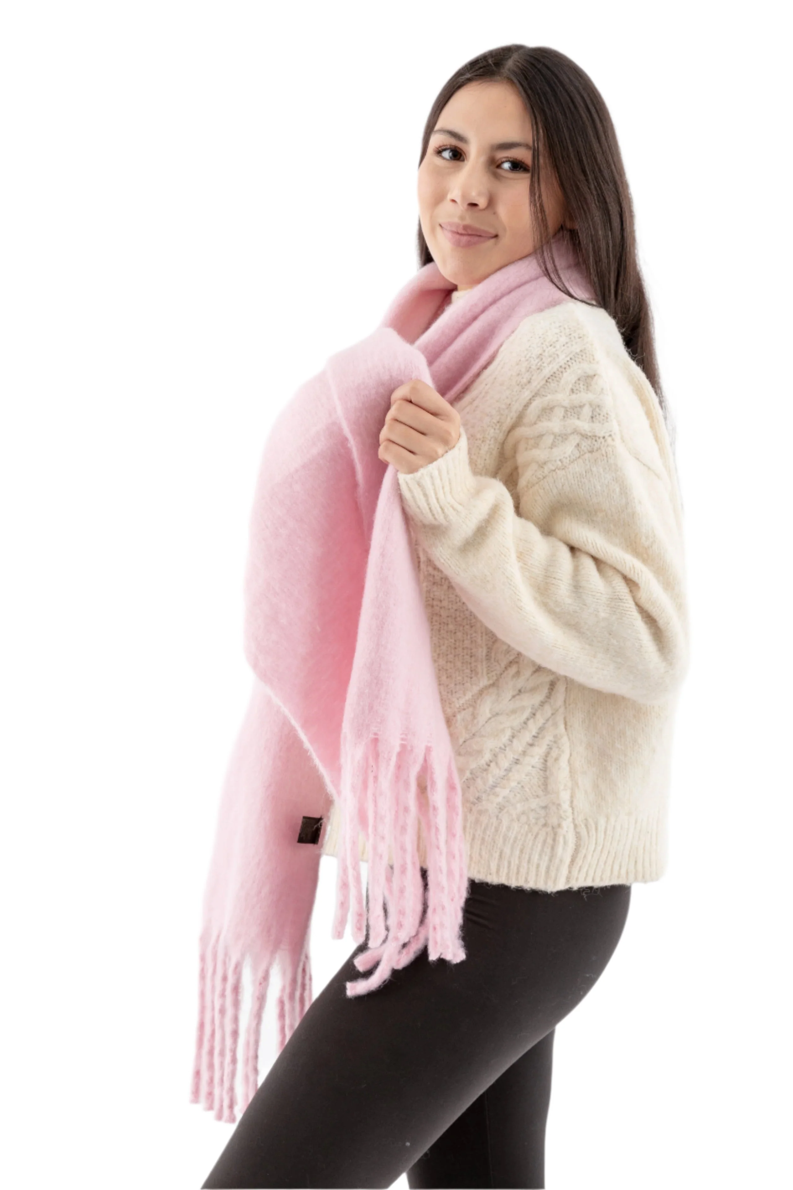 Violette - Bouclé Scarf - Image 4