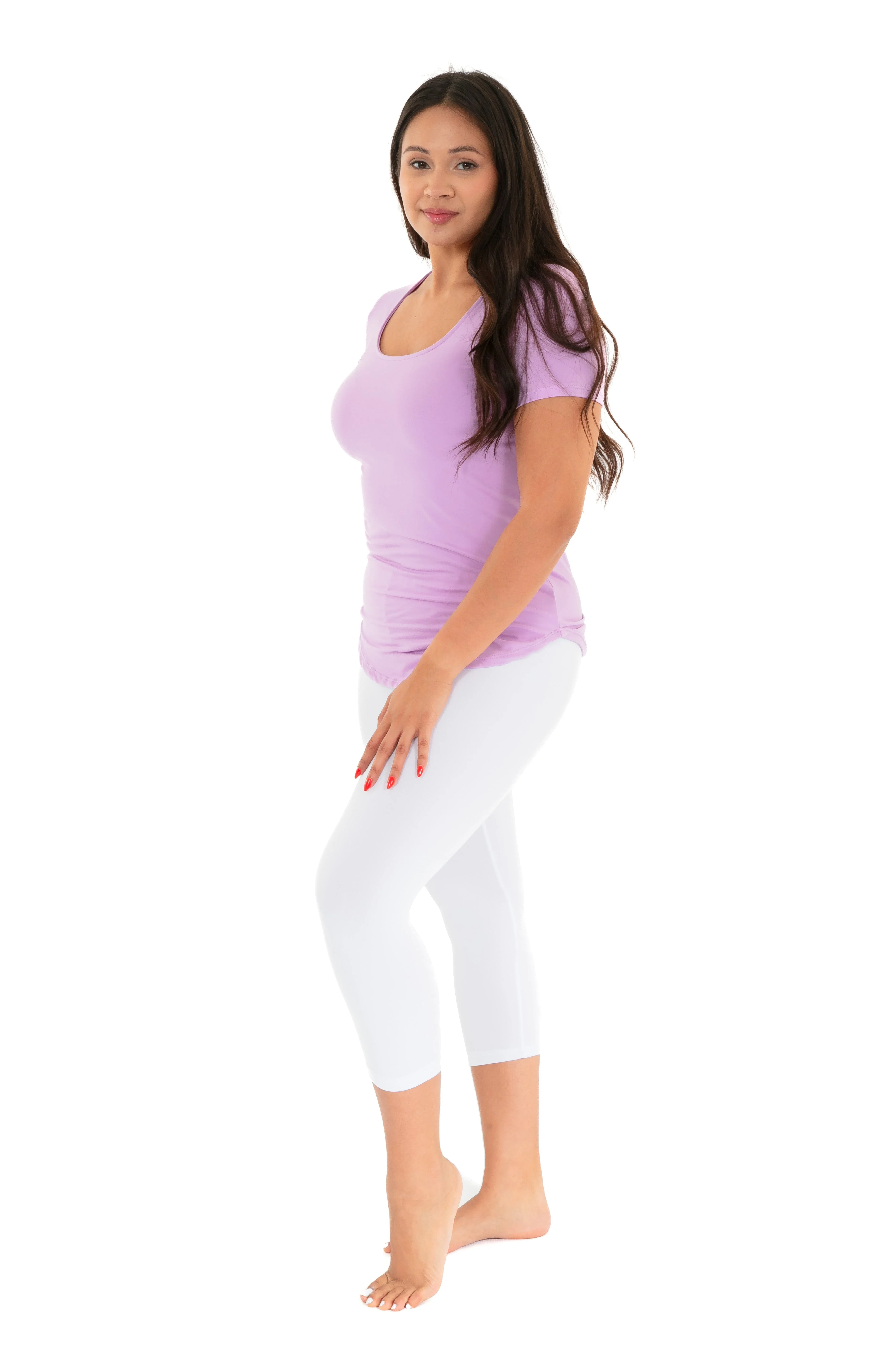 White - Capris - Image 4