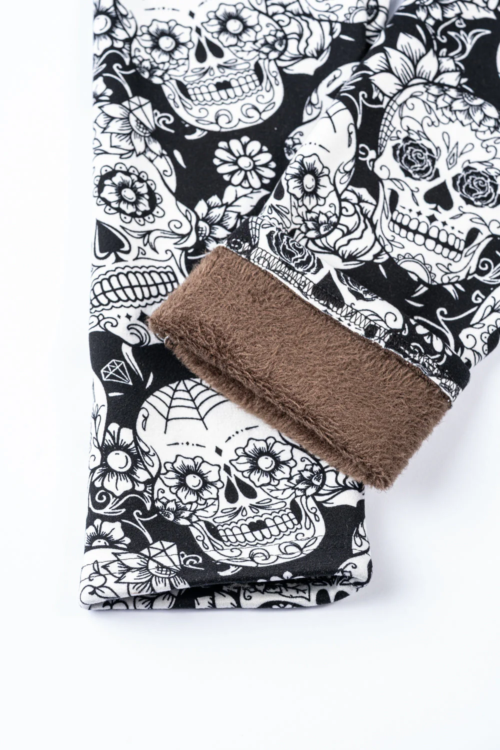 White Skull - Cozy Lined Leggings - Image 8